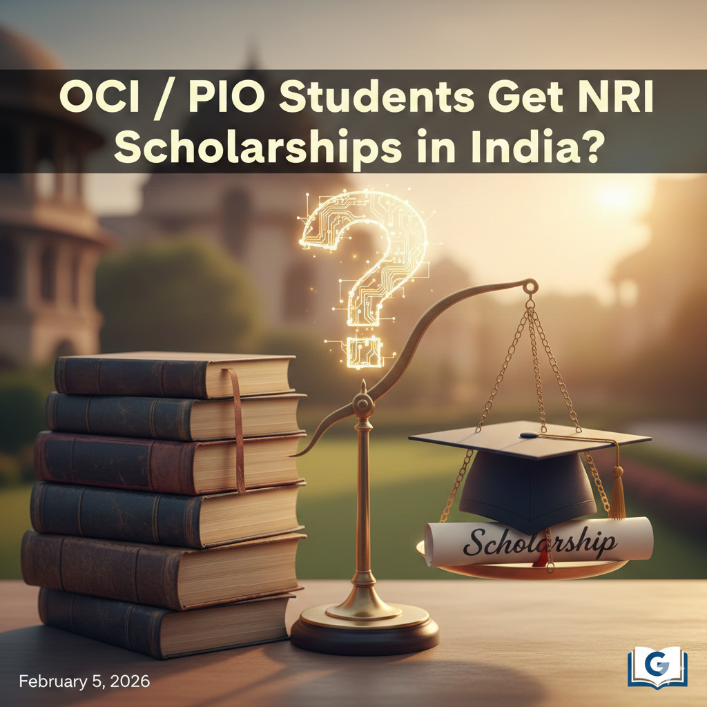 Can OCI / PIO Students Get NRI Scholarships in India? Full Explanation ...